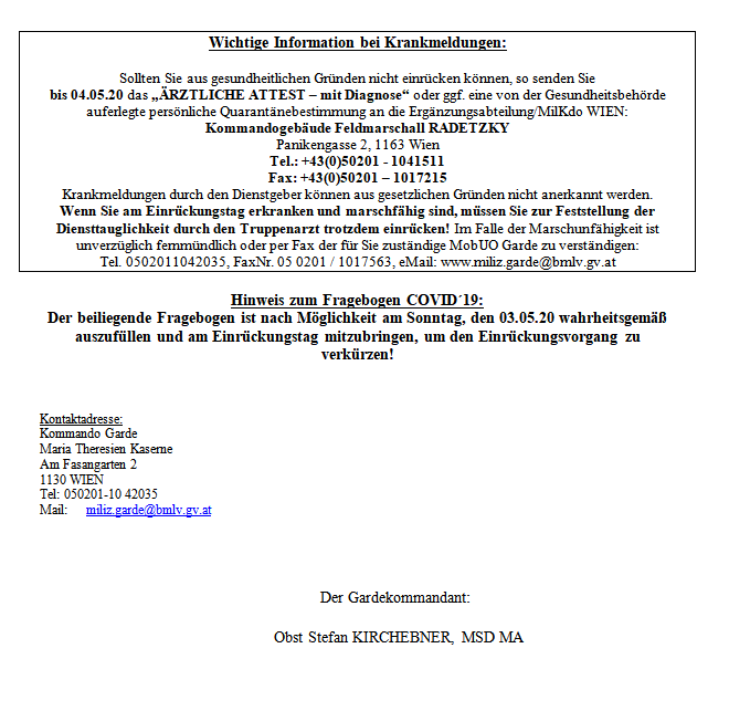 Vorausinformation Seite 2